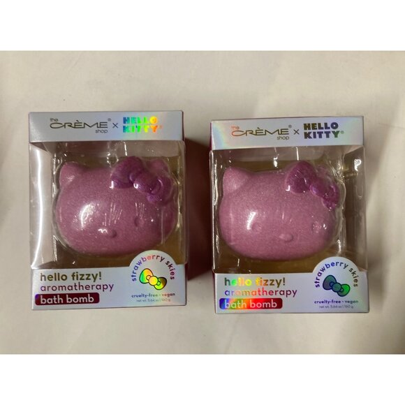 The Creme Shop x Hello Kitty Bath Makeup Brushes Set -Lot Brand New & Sealed - Picture 4 of 8